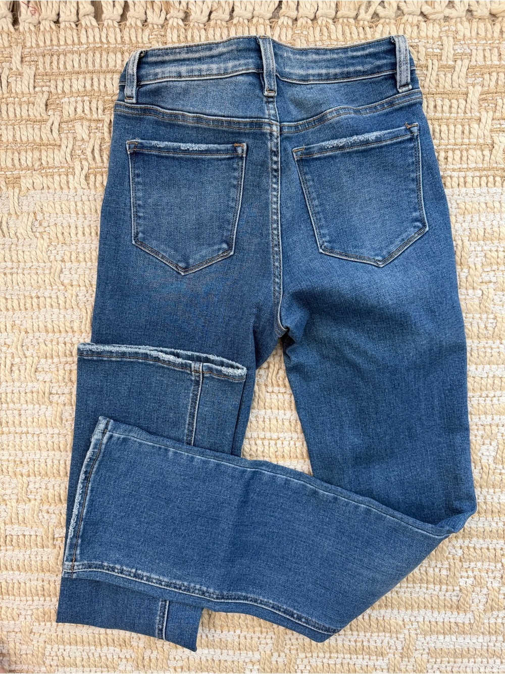 Vervet High/Mid-Rise Bootcut Women's Jeans in Medium Wash Blue - Picture 5 of 5